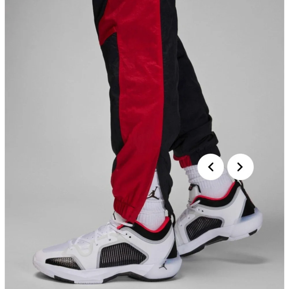 New JORDAN Large  SPORT JAM WARM UP PANT Men – Black/Gym Red/Gym Red DX9373-013